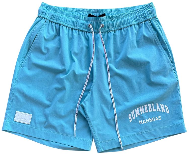 Nahmias Summerland Swim Trunks Marine Blue