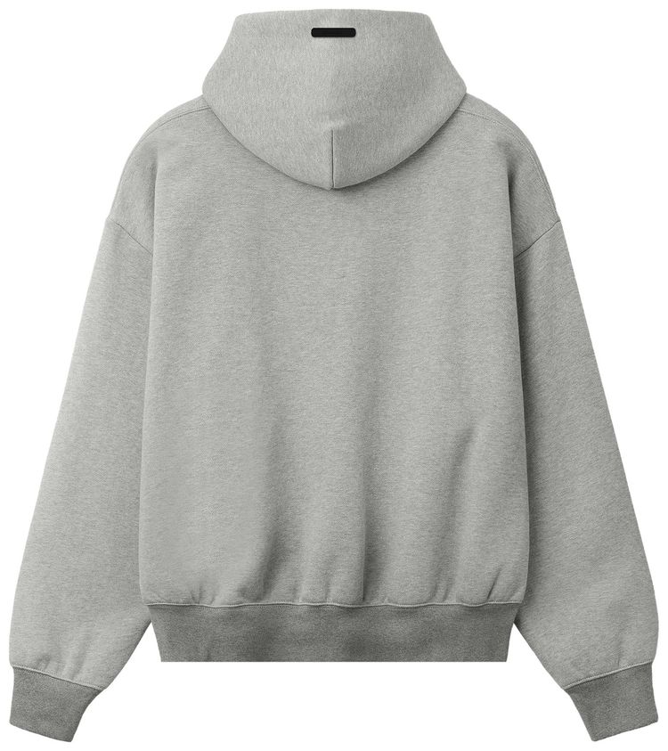 Fear of God Essentials Signature Classic Hoodie Concrete HeatherDark Concrete Heather