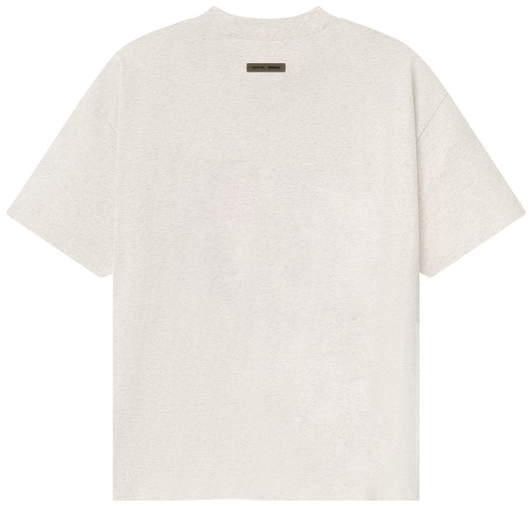 Fear of God Essentials Classic Short Sleeve Tee Oatmeal Heather