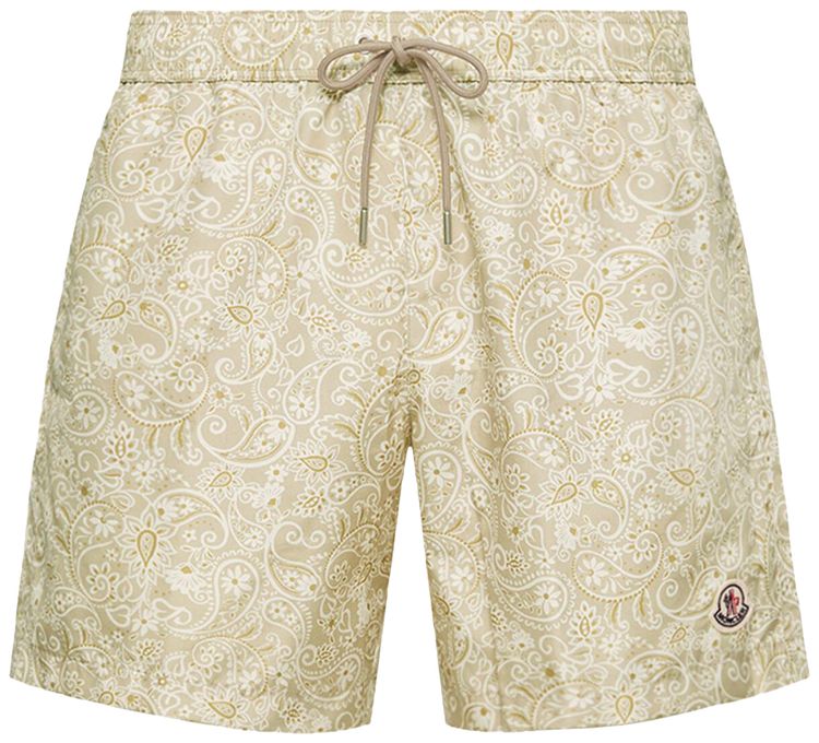 Moncler Swimwear Cream