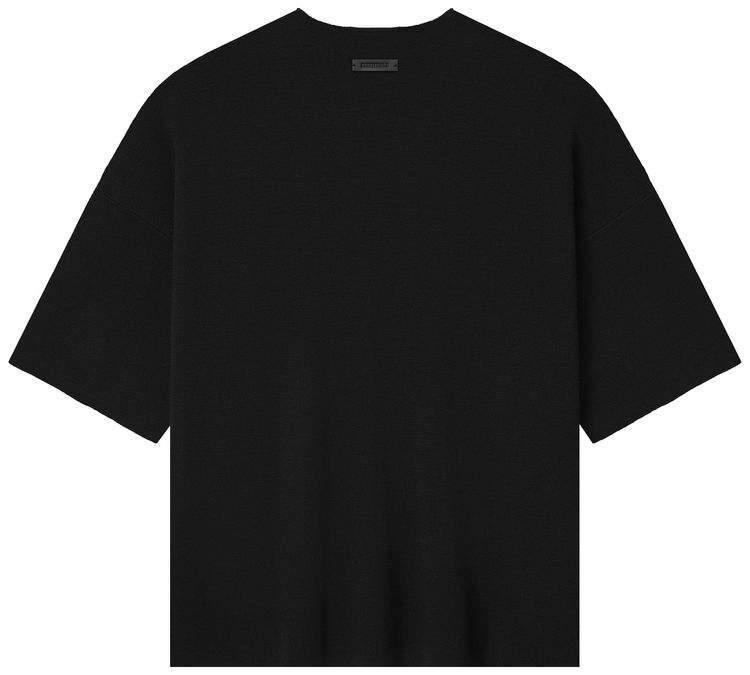 Fear of God Essentials Merino Short Sleeve Tee Jet Black