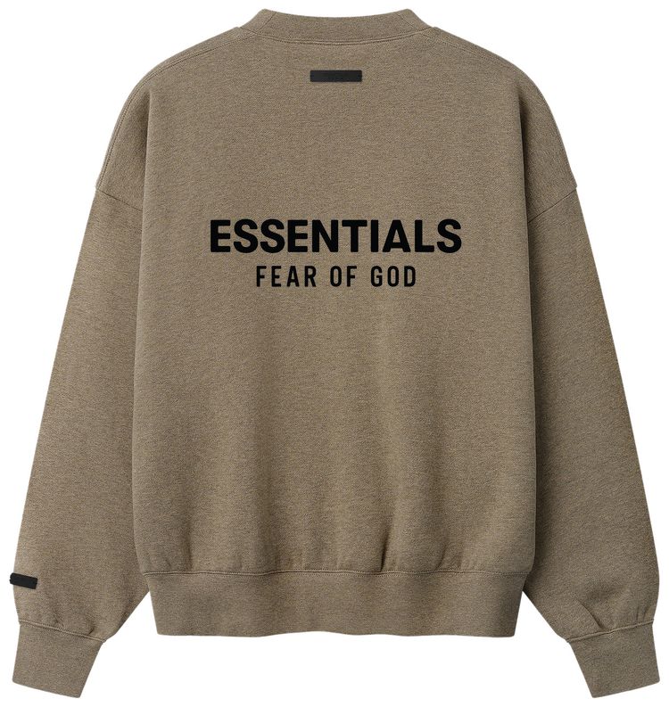 Fear of God Essentials Classic Crewneck Sweatshirt Homestead Heather
