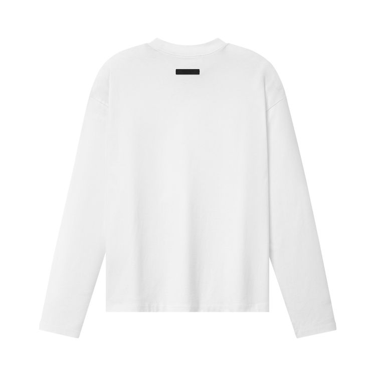 Fear of God Essentials Essentials Classic Long Sleeve Tee Bright White