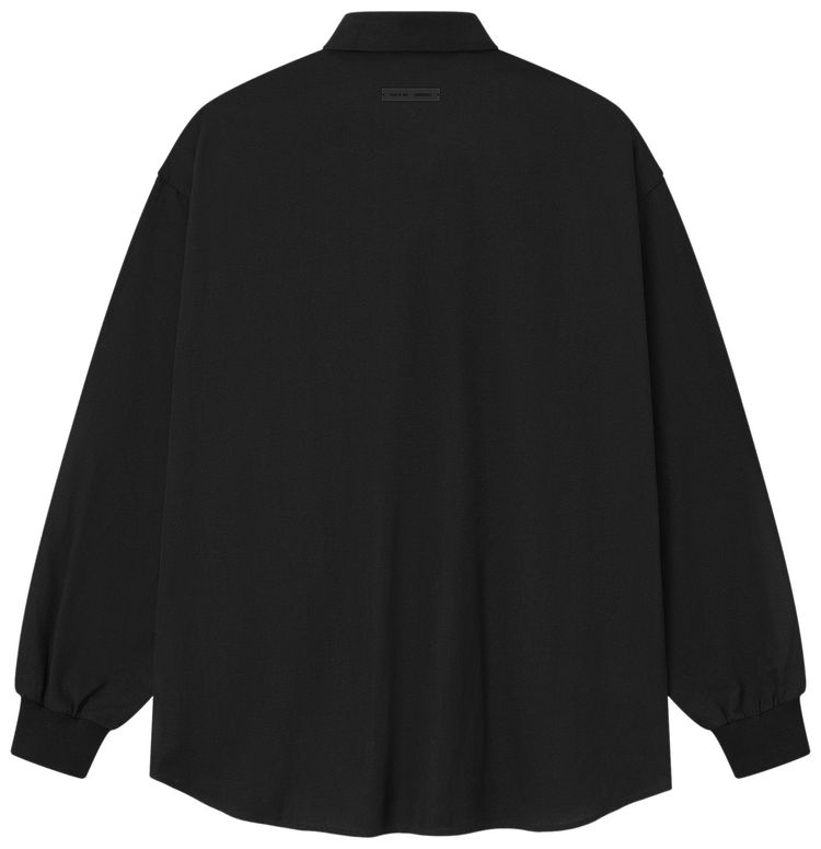Fear of God Essentials Oxford Shirt Jet Black