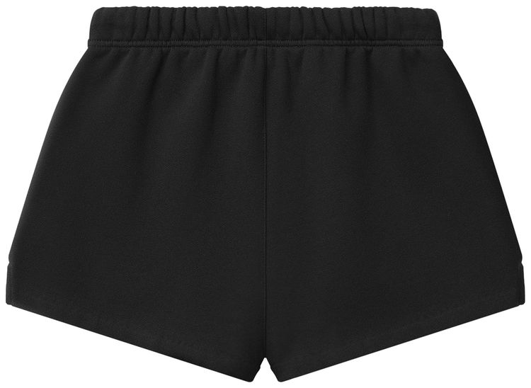 Fear of God Essentials Womens Signature Sweatshort Vintage Black