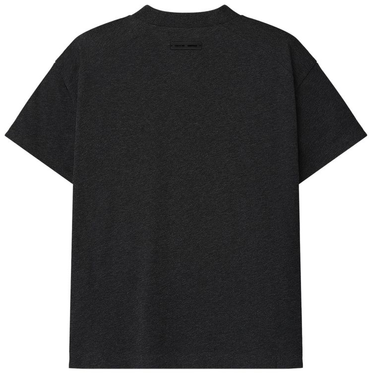Fear of God Essentials Embroidered Classic Tee Vintage Black
