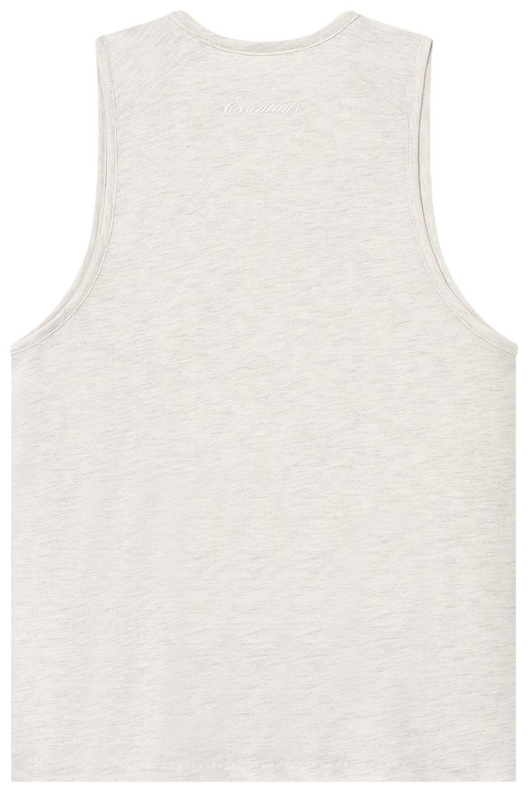 Fear of God Essentials Signature Slim Tank Oatmeal Heather