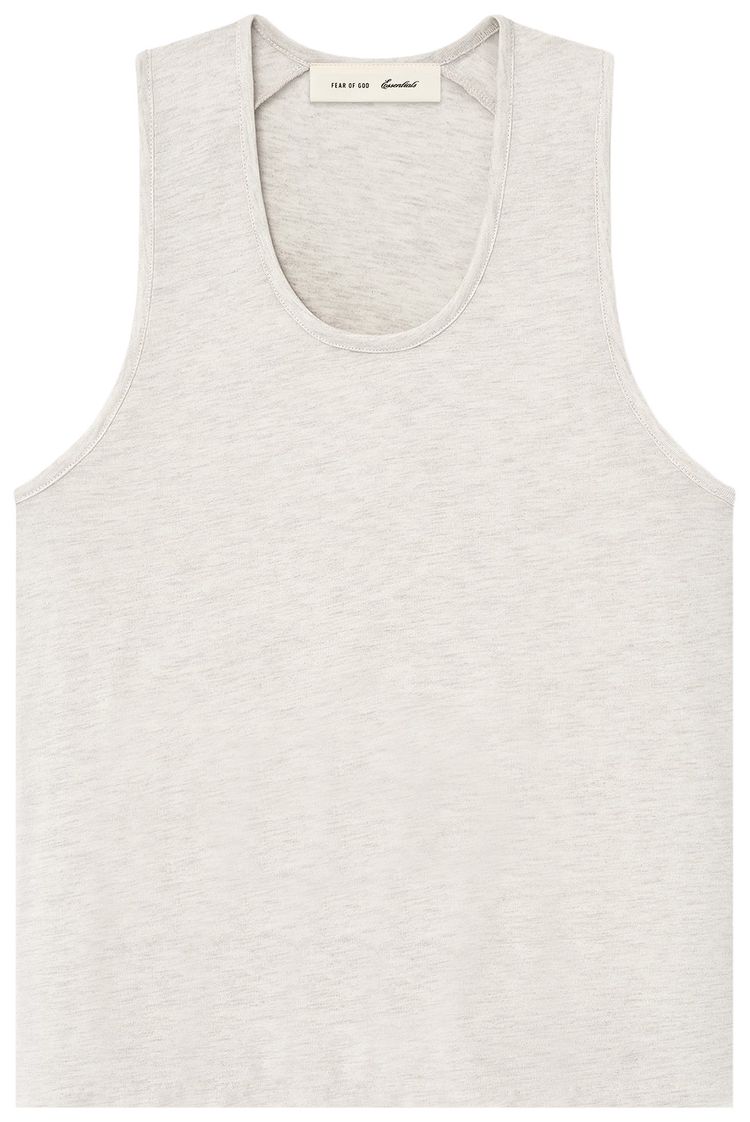 Fear of God Essentials Signature Slim Tank Oatmeal Heather