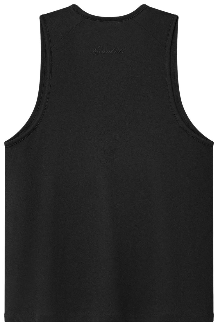 Fear of God Essentials Signature Slim Tank Vintage Black