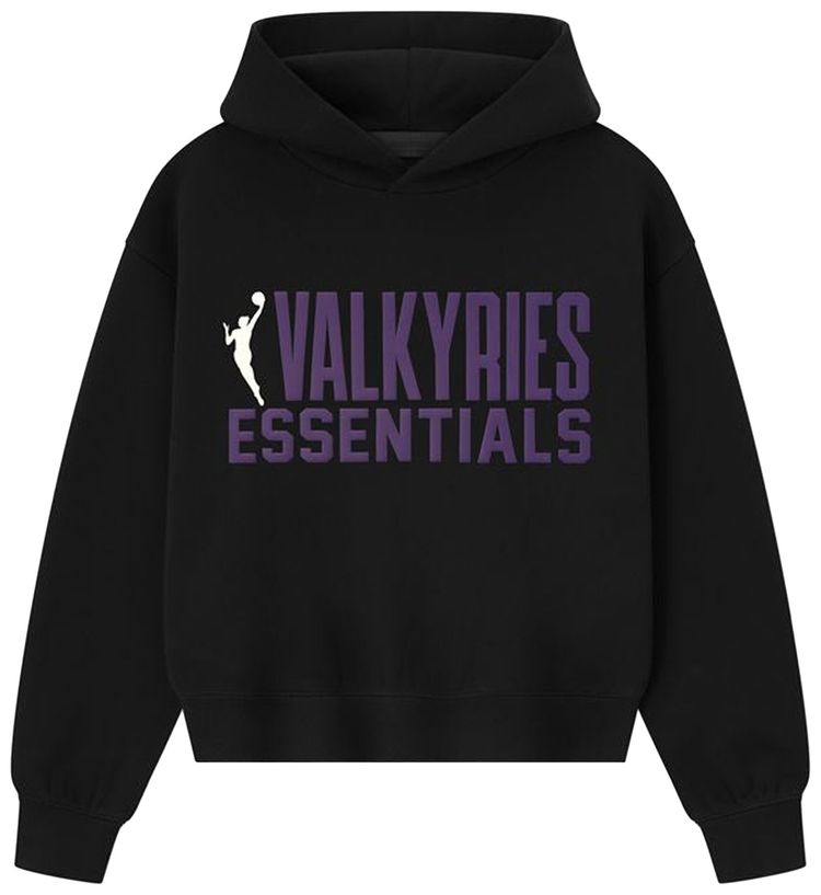 Fear of God Essentials Valkyries Classic Hoodie Vintage Black
