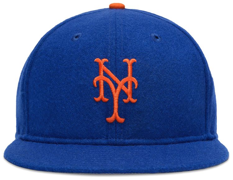 Fear of God Essentials New York Mets Wool Retro Crown 59fifty Fitted Cap Blue