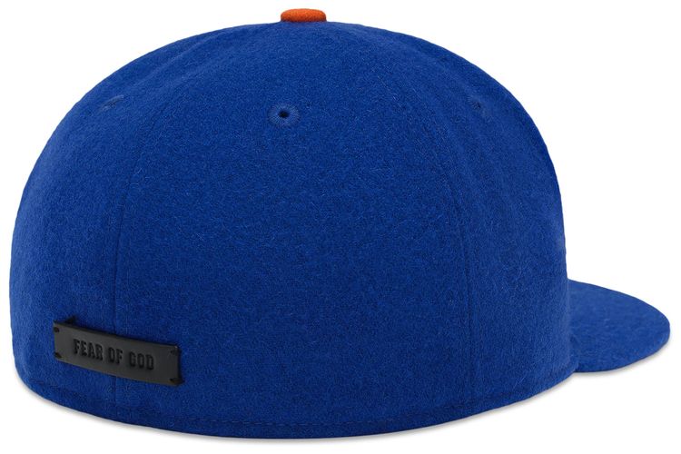 Fear of God Essentials New York Mets Wool Retro Crown 59fifty Fitted Cap Blue