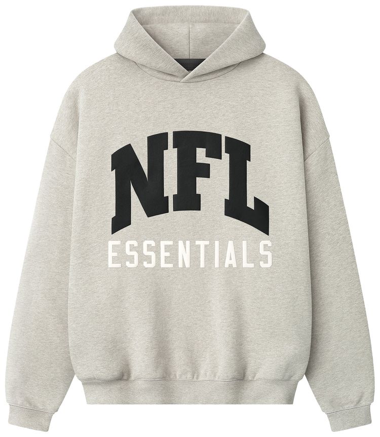 Fear of God Essentials NFL Sport Hoodie Heather Stone