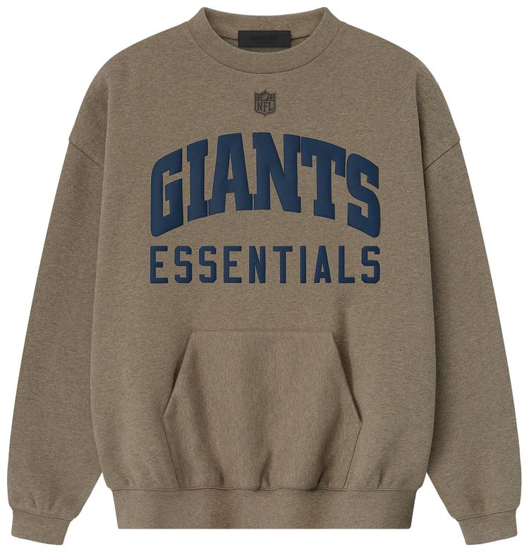 Fear of God Essentials Giants Sport Crewneck Homestead Heather