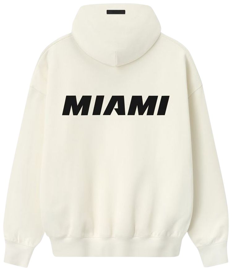 Fear of God Essentials Heat Sport Hoodie Cream White