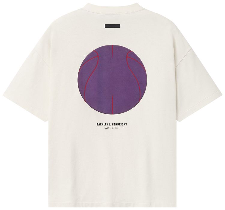 Fear of God Essentials Lakers x Barkley Hendricks 90s Tee Ivory