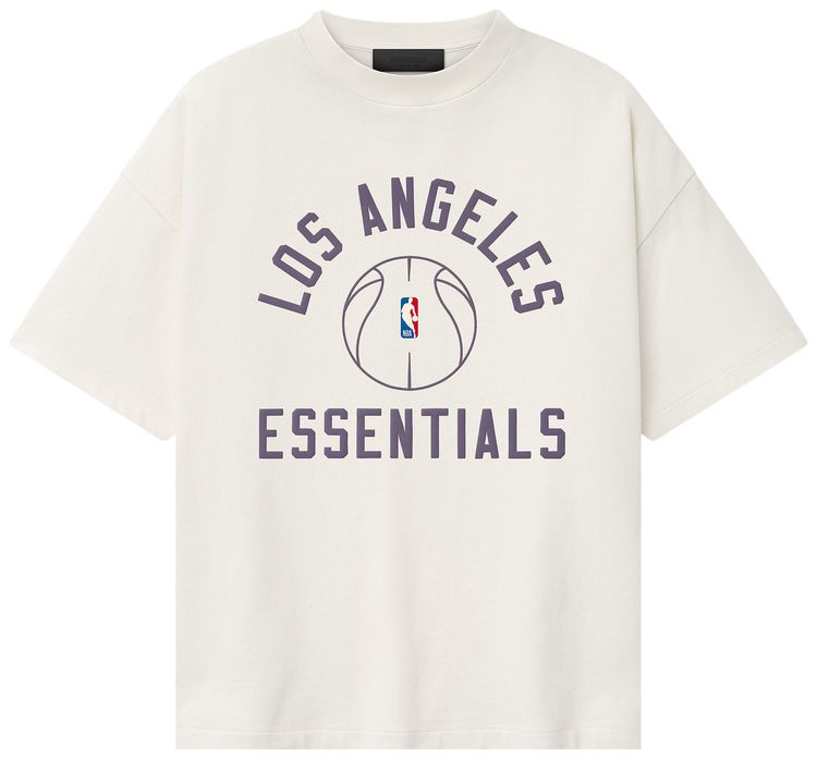 Fear of God Essentials Lakers x Barkley Hendricks 90s Tee Ivory