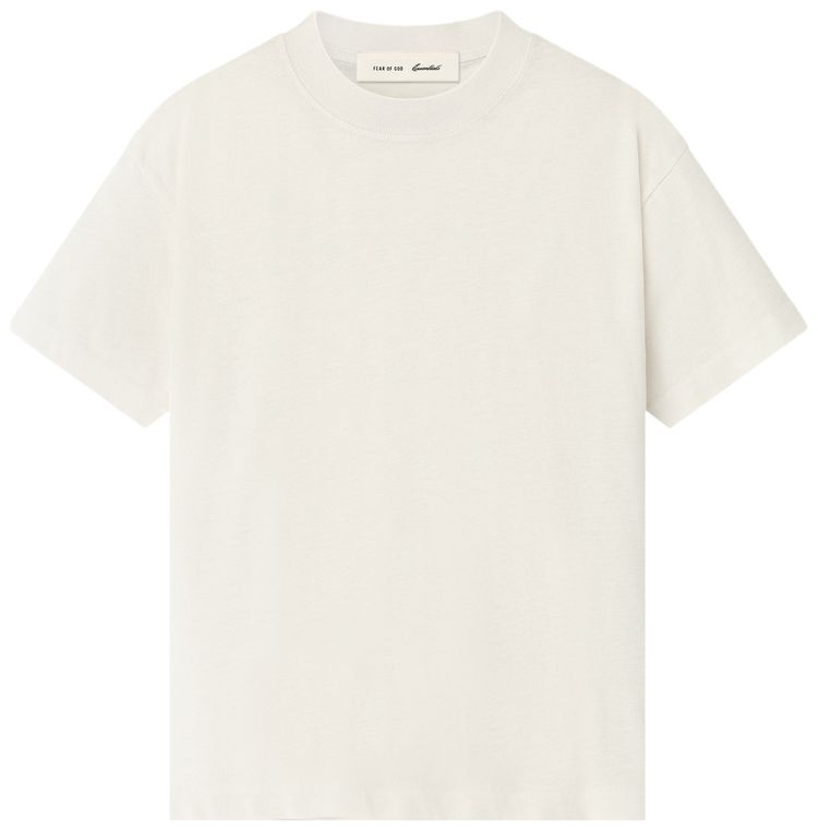Fear of God Essentials Signature Classic Tee Ivory