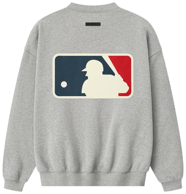 Fear of God Essentials MLB Sport Crewneck Concrete Heather