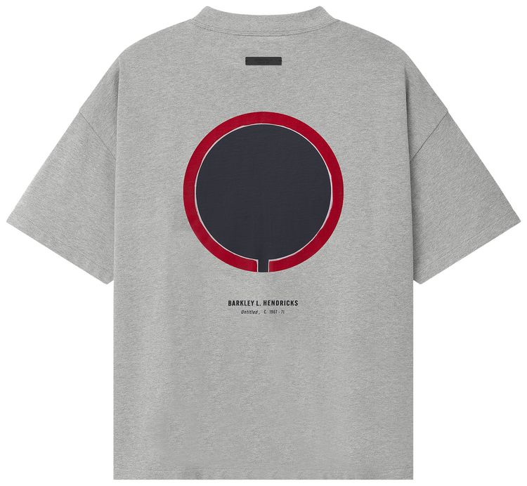 Fear of God Essentials Sixers x Barkley Hendricks 90s Tee Concrete Heather