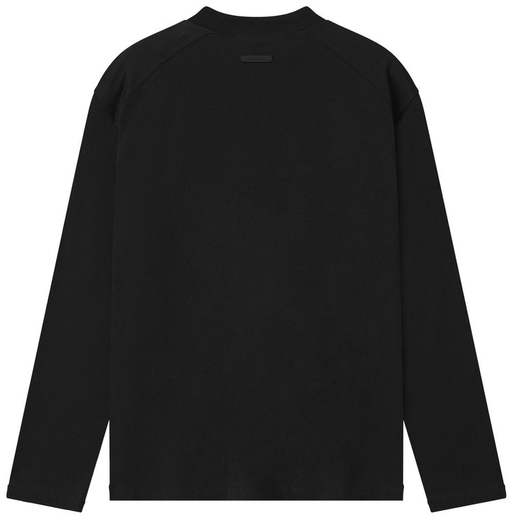 Fear of God Essentials Classic Long Sleeve Tee Vintage Black