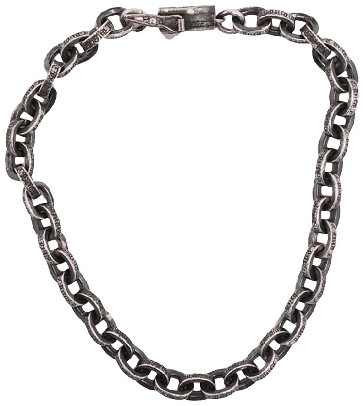 Chrome Hearts Paper Chain Bracelet 8 Silver