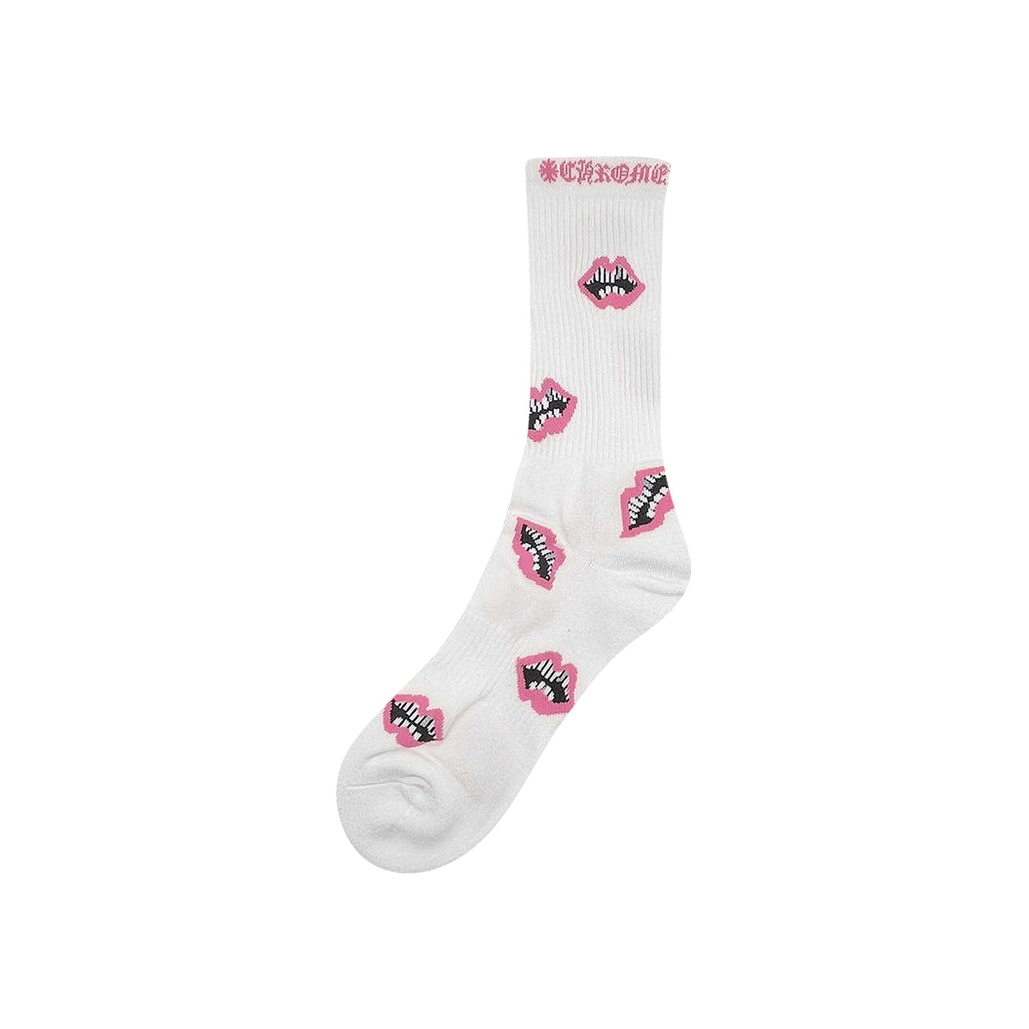 Buy Chrome Hearts x Matty Boy Chomper Socks 'White' - 01383