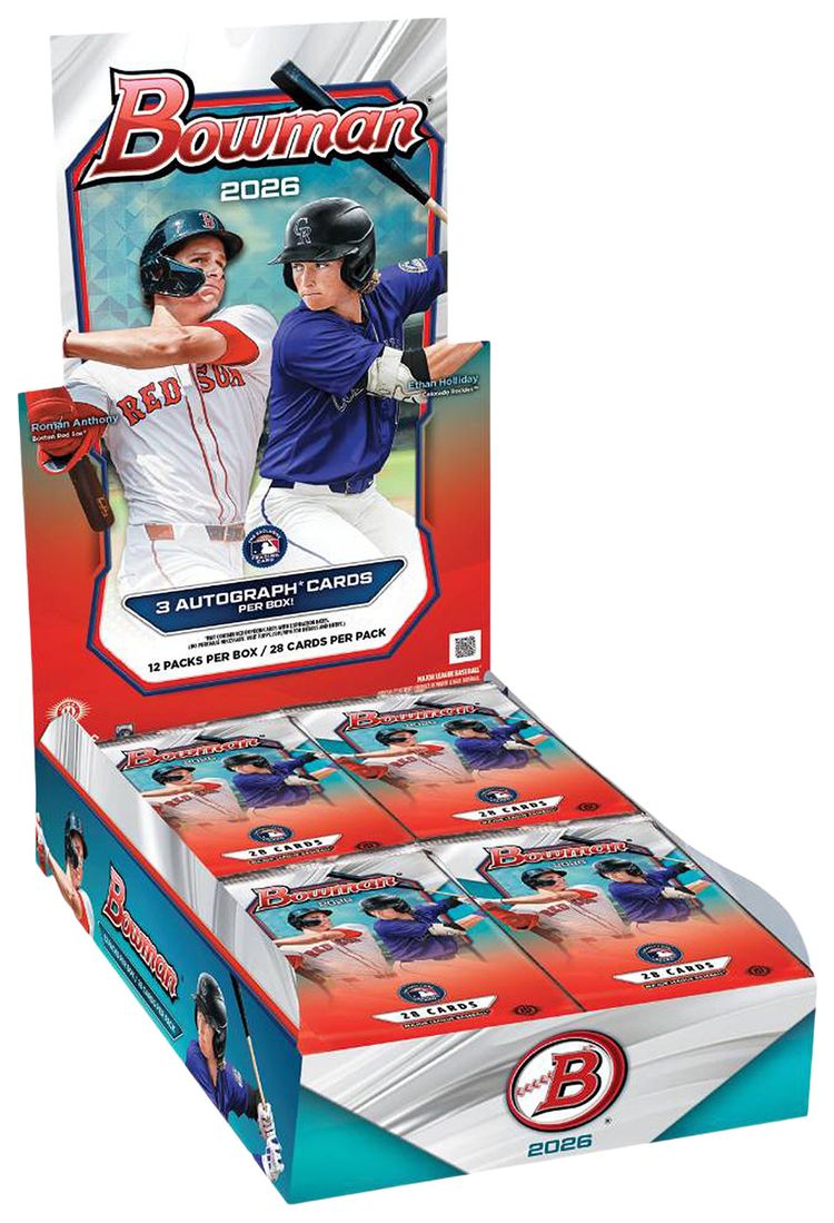 2026 Bowman Baseball Jumbo Box