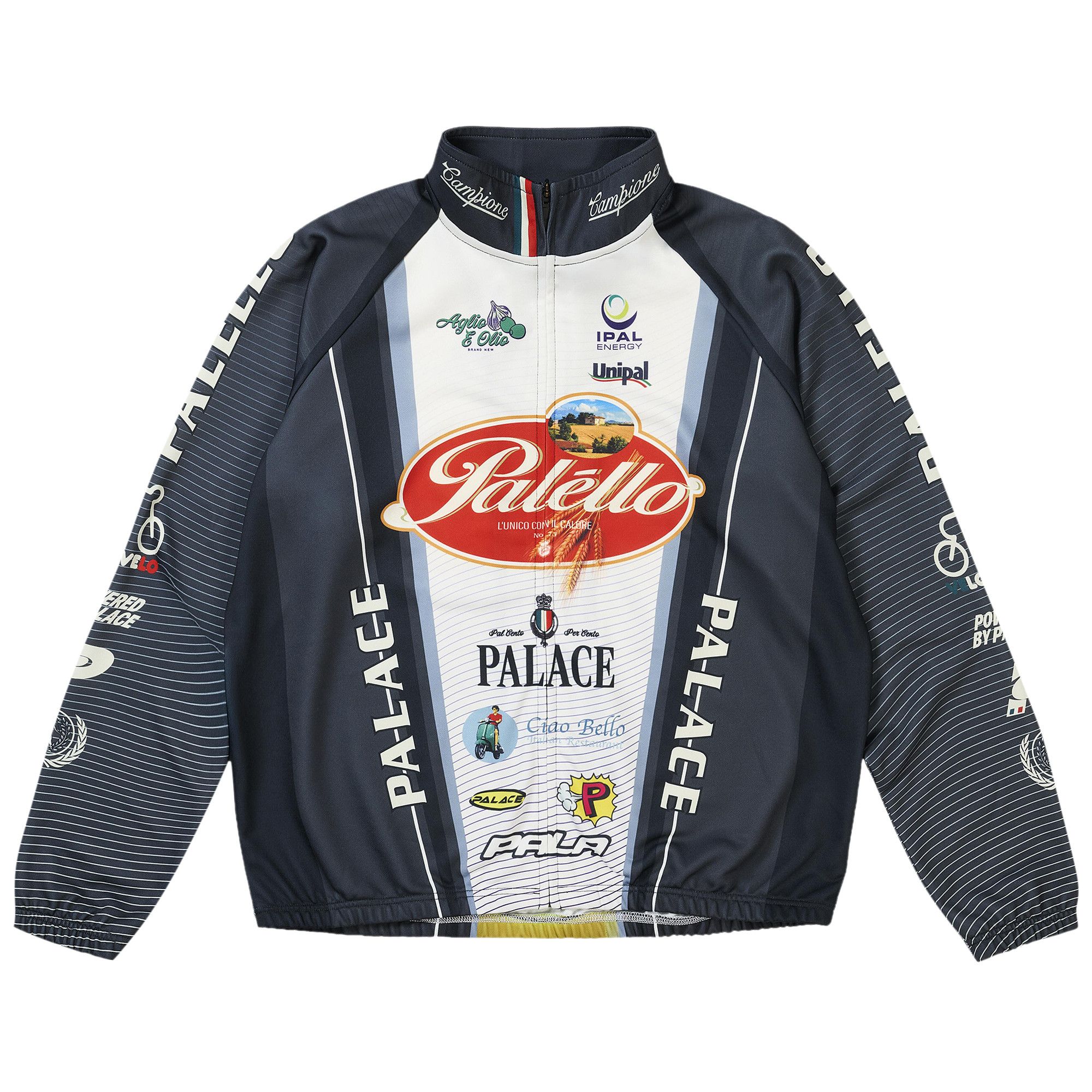 Buy Palace Palello Cycling Zip Jacket 'Black' - P30ES239 | GOAT CA