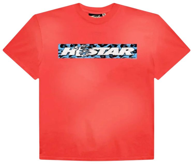 Hellstar Box Logo Tee Red