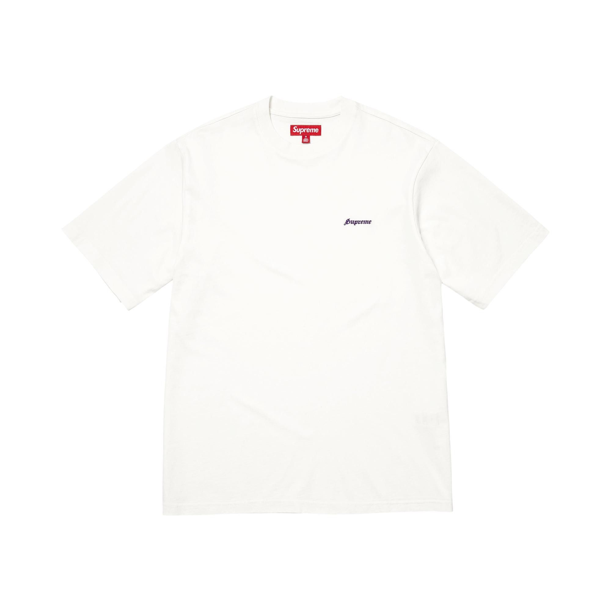 Buy Supreme Washed Short-Sleeve Top 'White' - SS26KN80 WHITE | GOAT