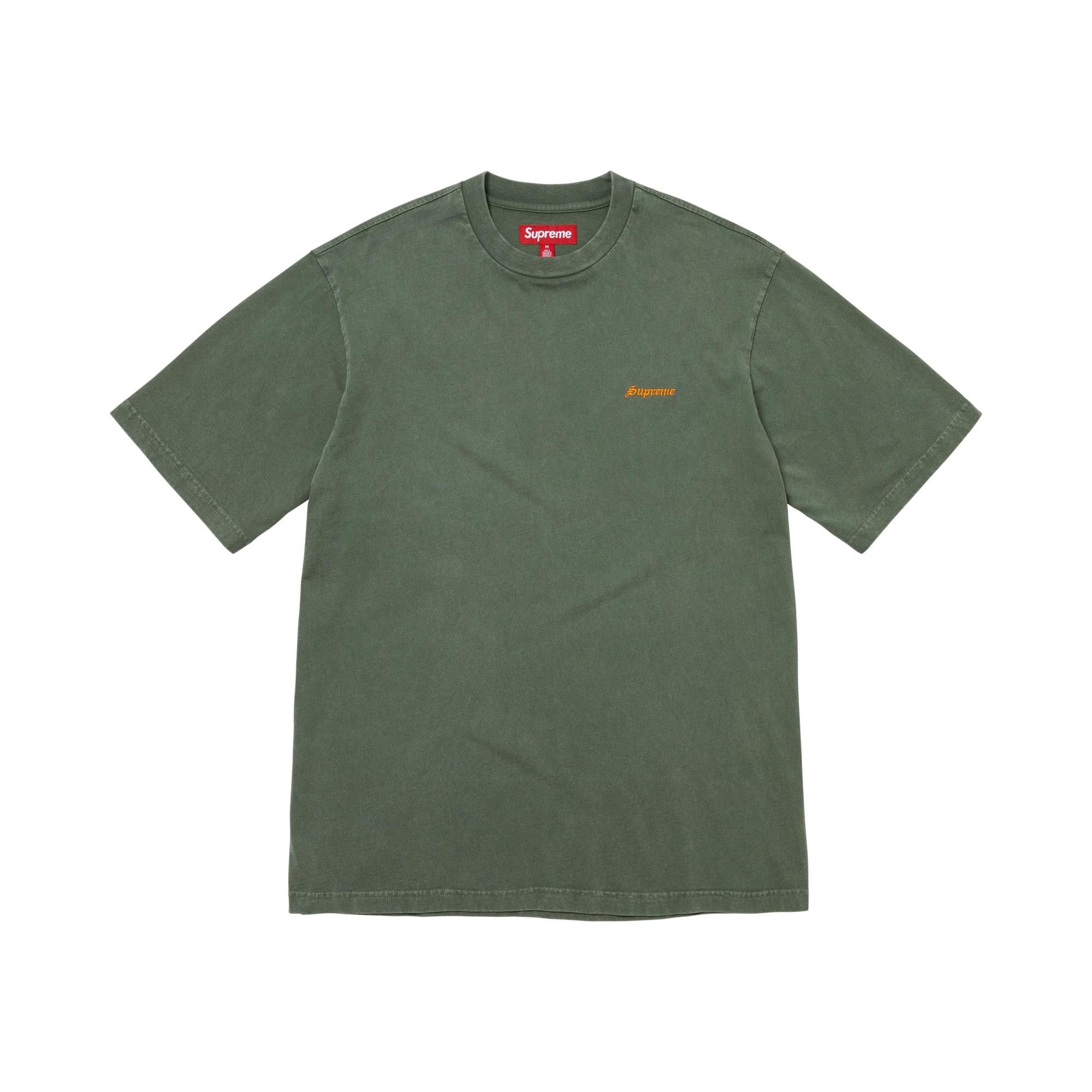 Buy Supreme Washed Short-Sleeve Top 'Green' - SS26KN80 GREEN | GOAT