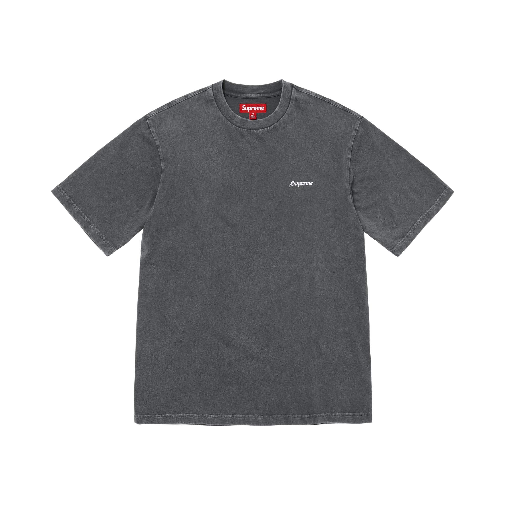 Buy Supreme Washed Short-Sleeve Top 'Black' - SS26KN80 BLACK | GOAT
