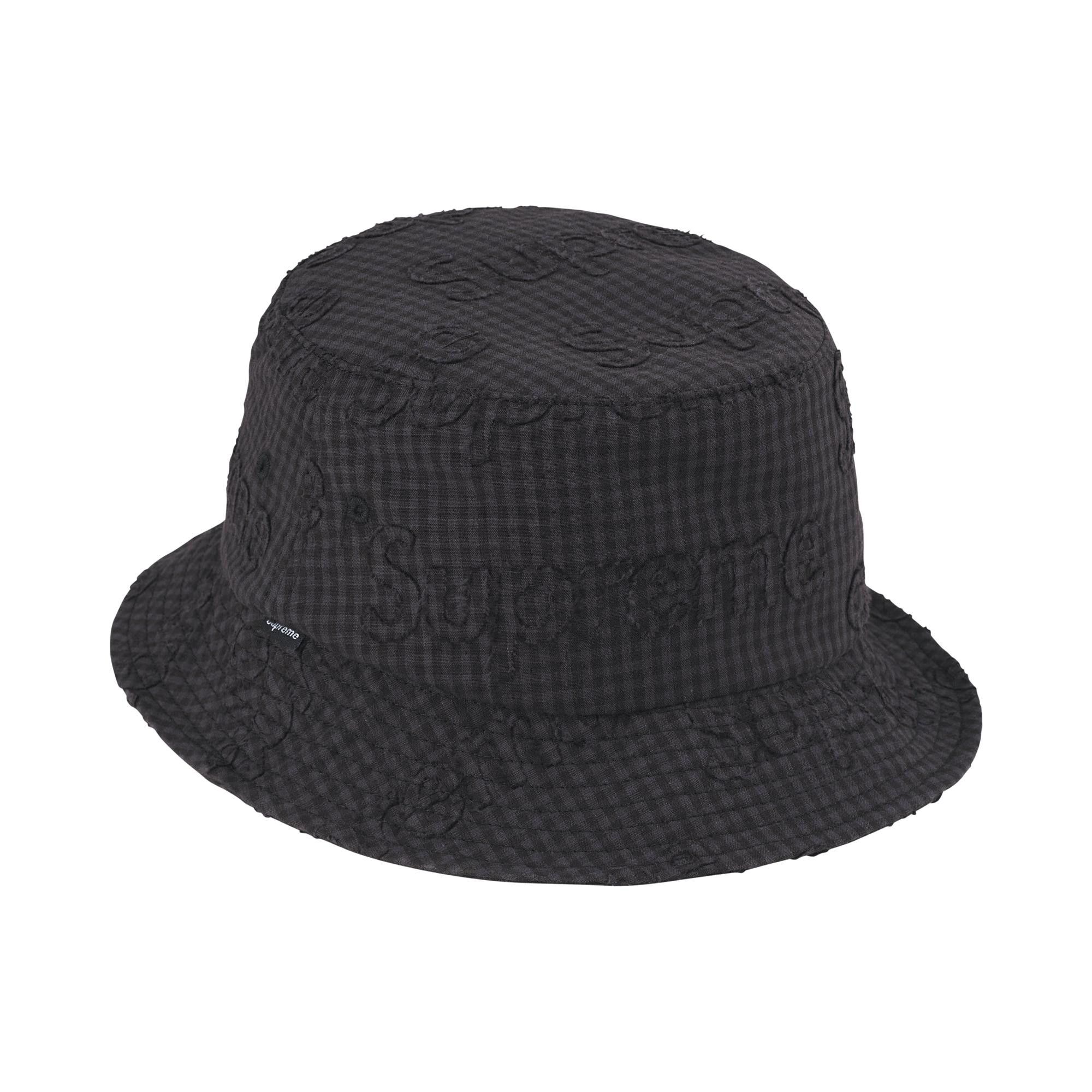 帽子 Supreme Monogram Gingham Crusher Black Buy Supreme Monogram Gingham Crusher 'Black' - SS26H91 BLACK | GOAT