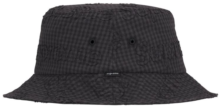 Supreme Monogram Gingham Crusher Black