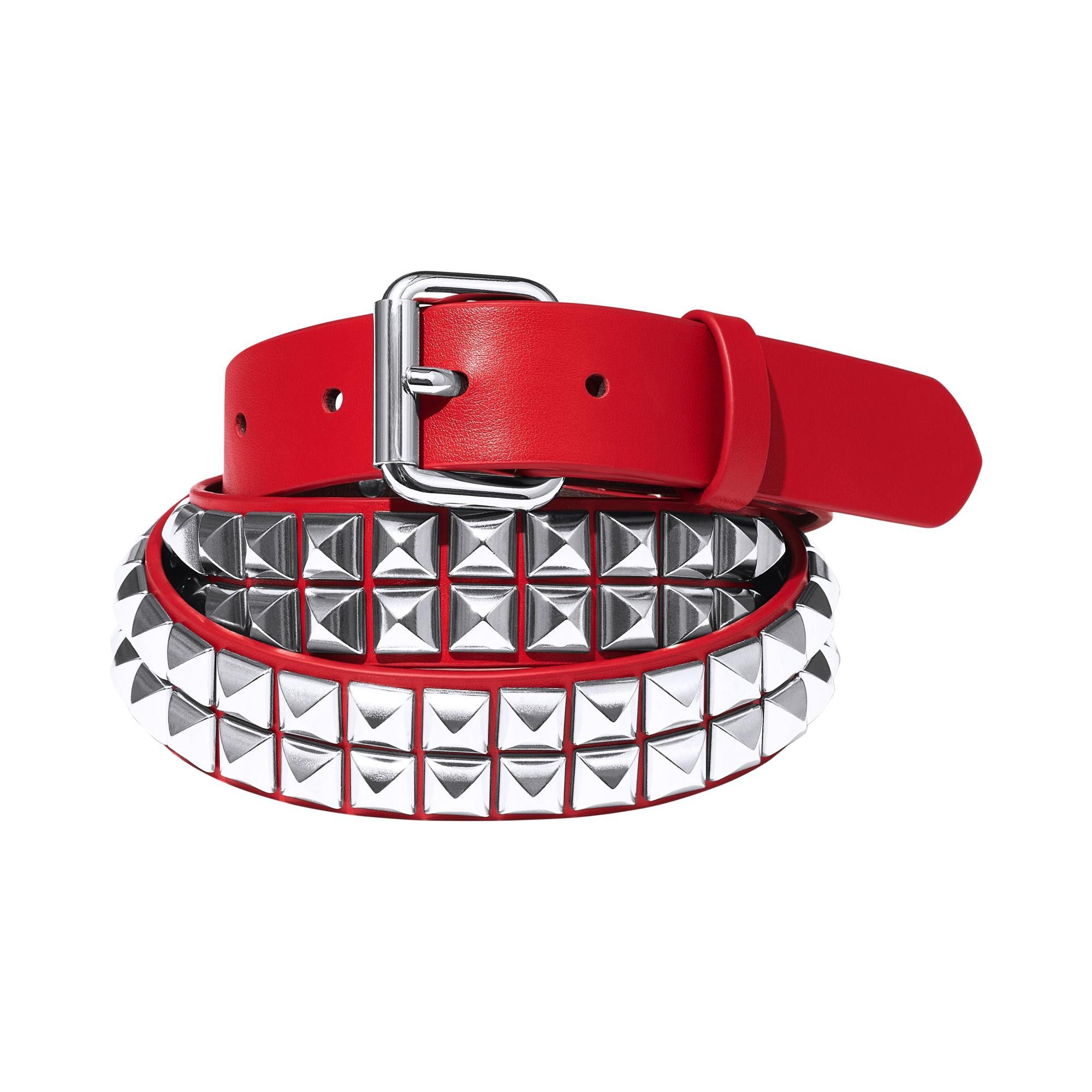 Buy Supreme Studded Leather Belt 'Red' - SS26A109 RED | GOAT