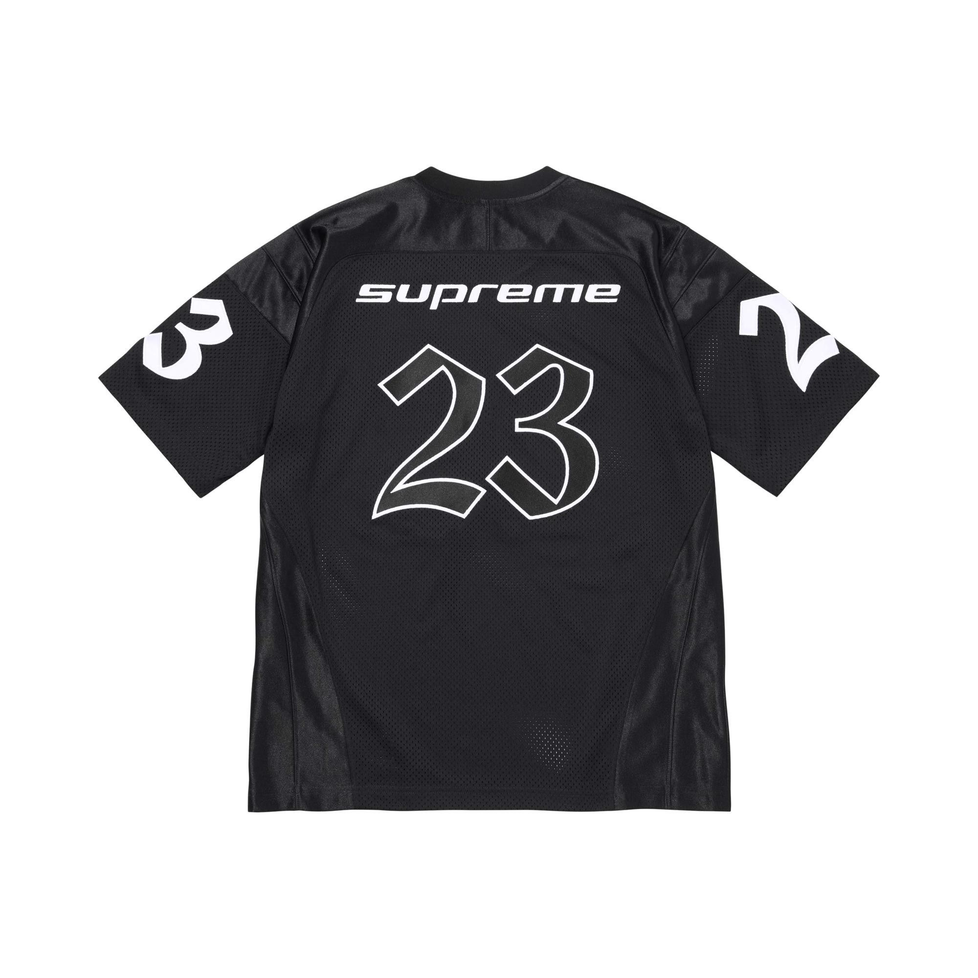 Buy Supreme x Jordan Warm Up Jersey 'Black' - SS26KN23 BLACK | GOAT UK