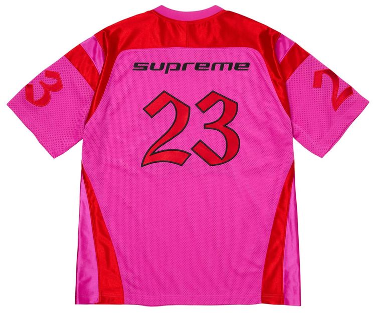 Supreme x Jordan Warm Up Jersey Pink