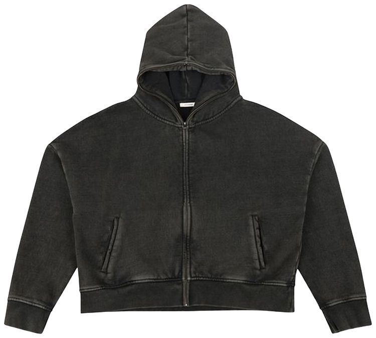 Entire Studios Eternal Zip Washed Black