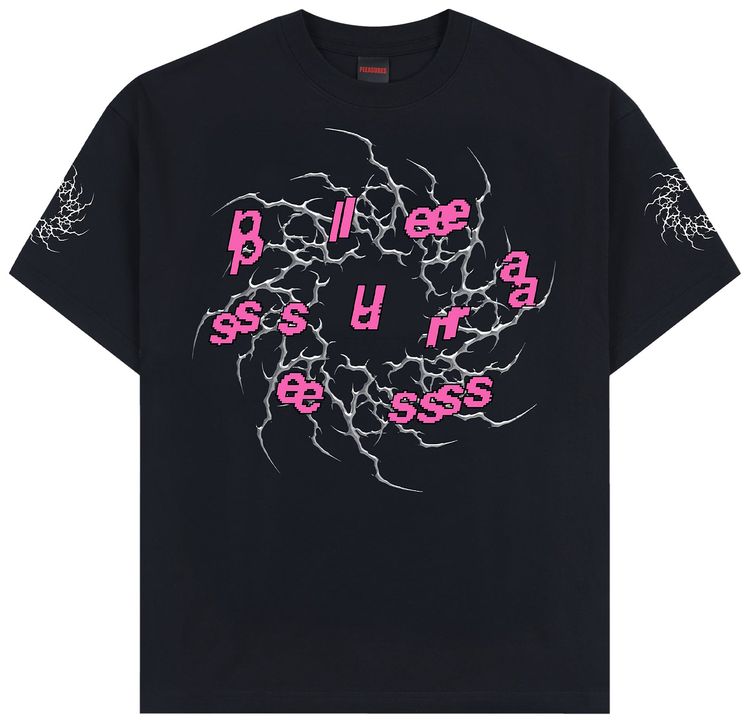 Pleasures Rotation T Shirt Black