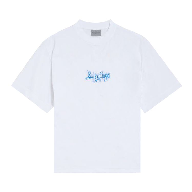 Balenciaga Short Sleeve Top White