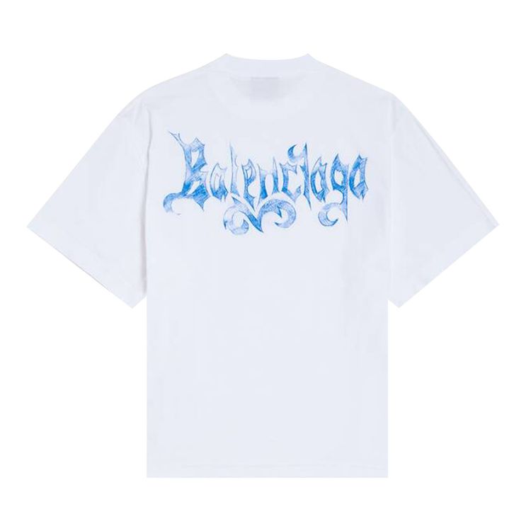 Balenciaga Short Sleeve Top White