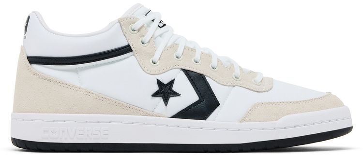 Converse Fastbreak Pro Mid White Black Egret