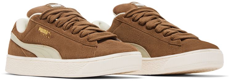 Puma Suede XL Tan White