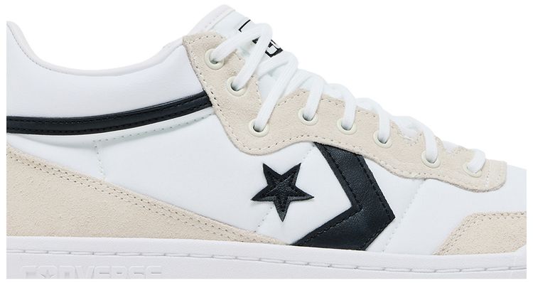Converse Fastbreak Pro Mid White Black Egret