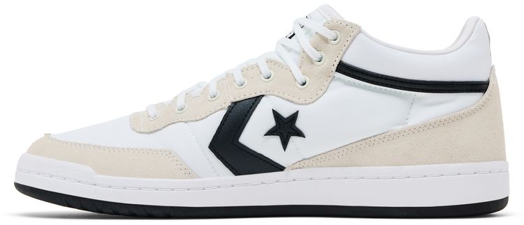 Converse Fastbreak Pro Mid White Black Egret
