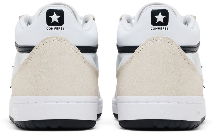 Converse Fastbreak Pro Mid White Black Egret