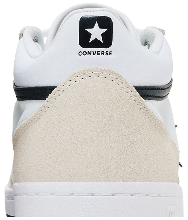 Converse Fastbreak Pro Mid White Black Egret