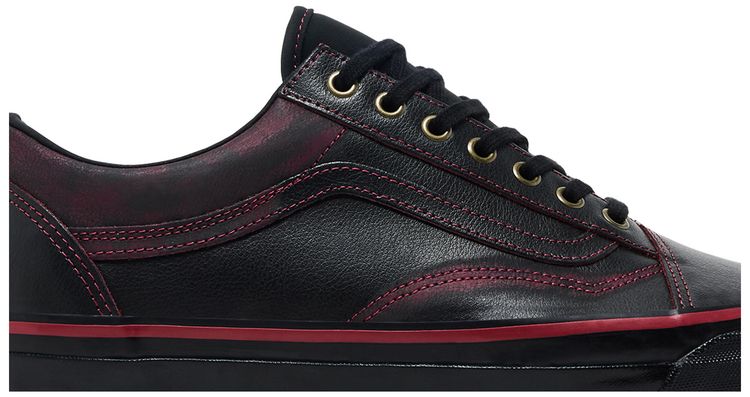 Tania Cruz x Vans Premium Old Skool Dark Red Rub Away