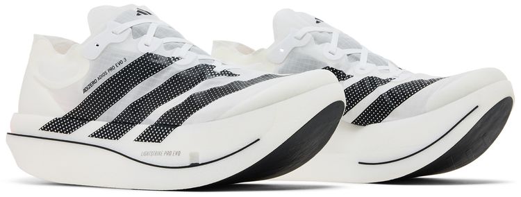 adidas Adizero Adios Pro Evo 3 Cloud White Core Black Solar Turbo